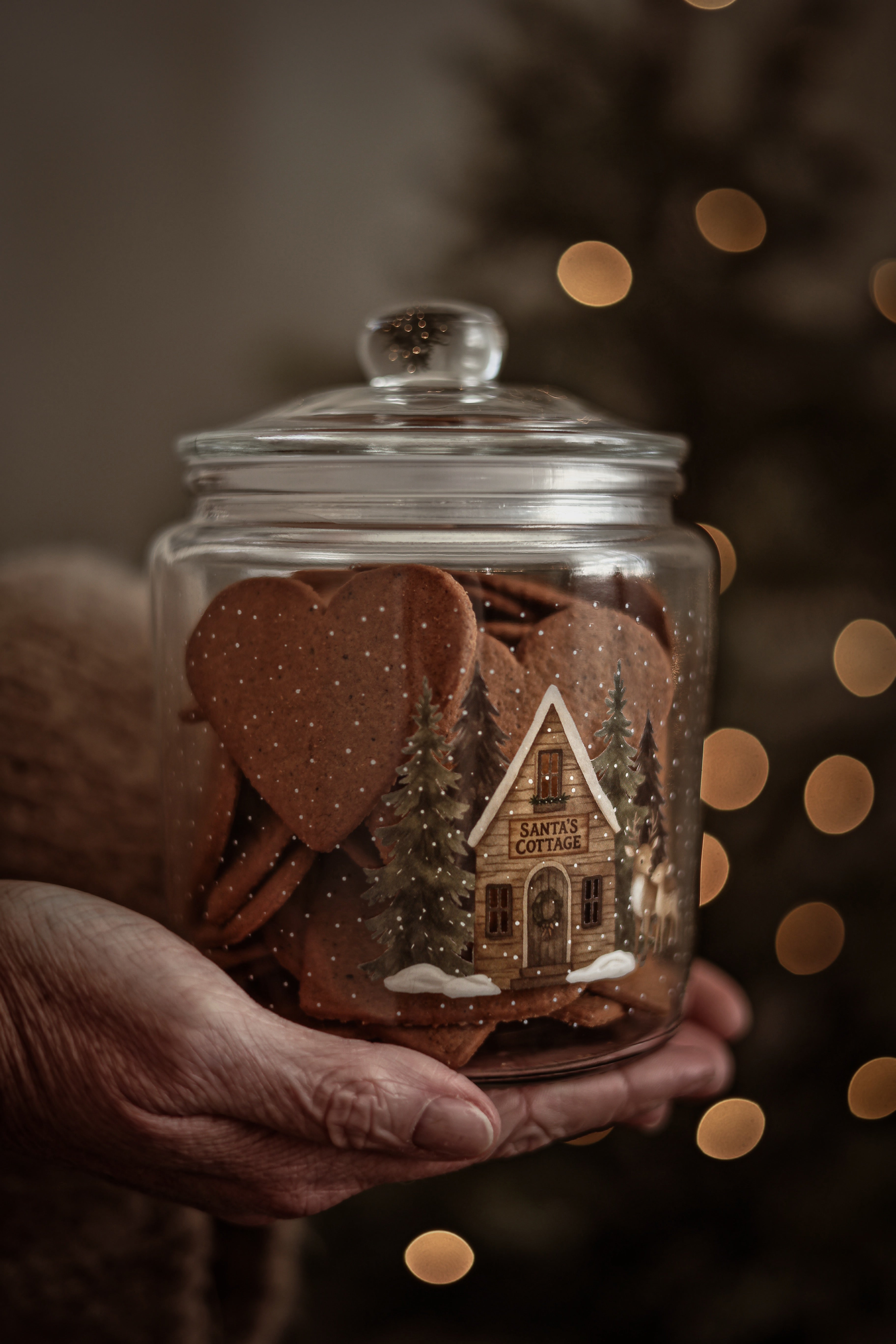 Majas Vorratsglas Santa's Cottage – 1 Liter