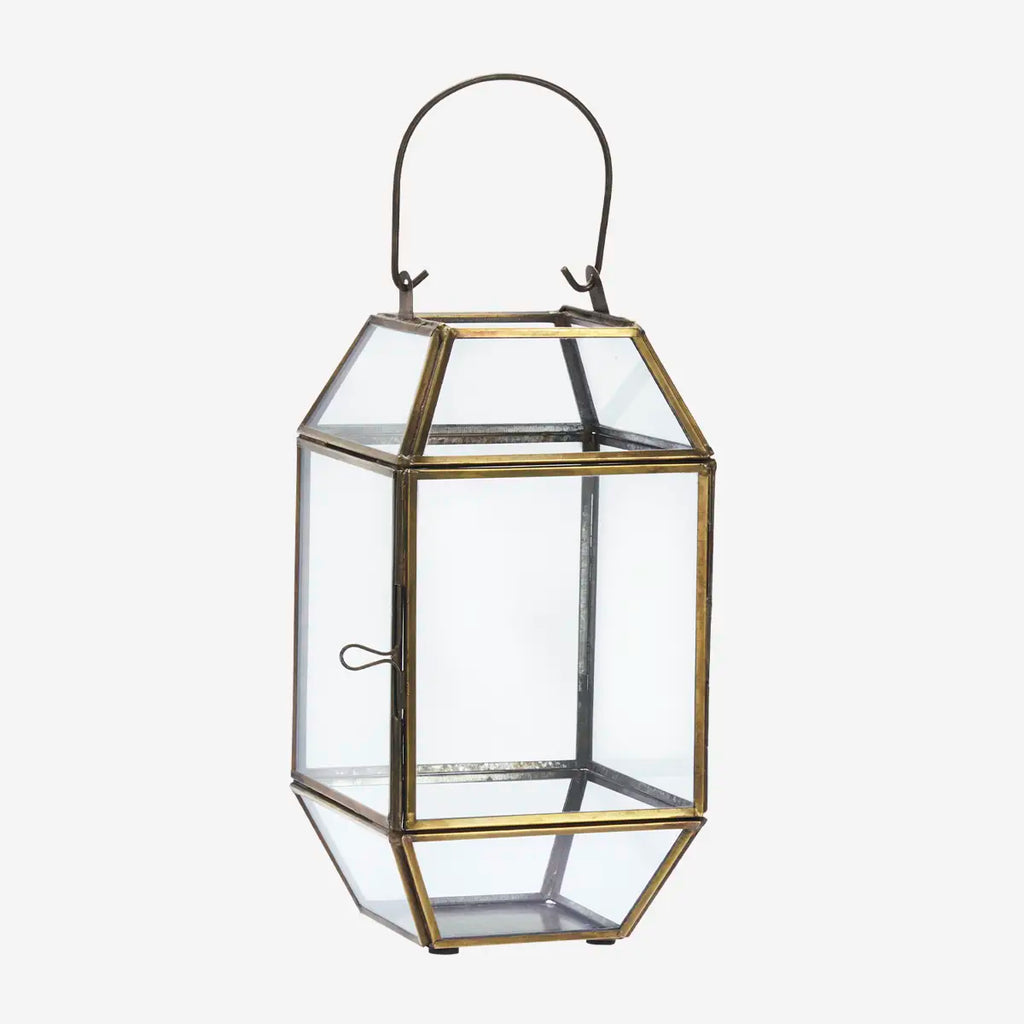 Madam Stoltz Laterne aus Eisen & Glas, PCH29155C