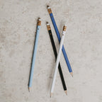 Eulenschnitt Bleistift Set blau 4er Set