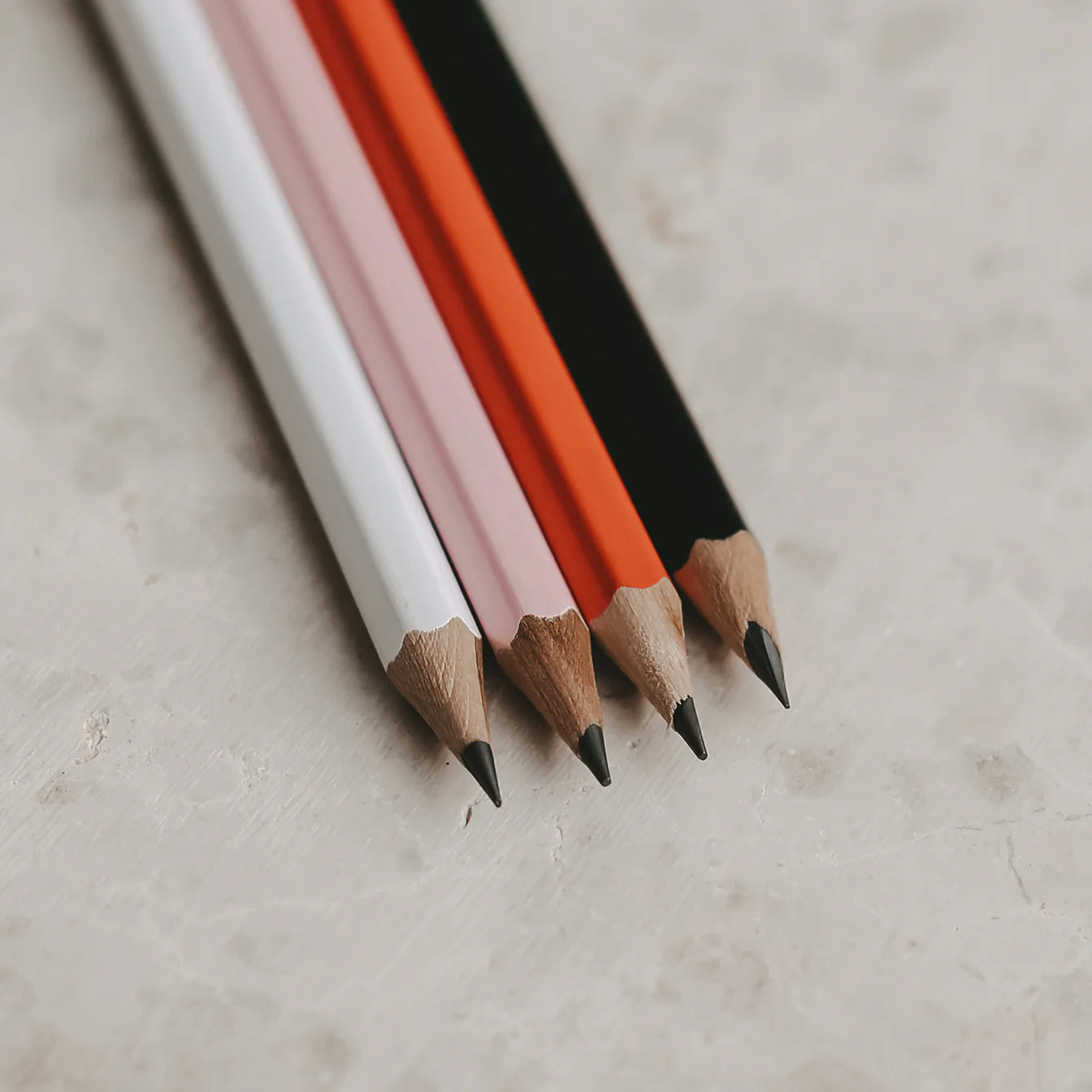 Eulenschnitt Bleistift Set rosa 4er Set